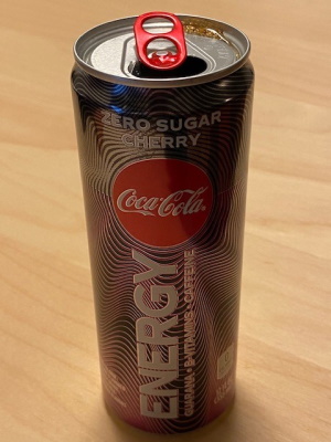 Coca-Cola Zero Sugar Cherry Energy